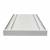 Zaślepki do profilu aluminiowego 160mm BIAŁE komplet - PCV – 2szt